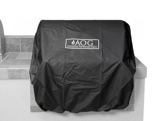 AOG 24" Built-In Grill Vinyl Protective Cover Weather Resistant Outdoor Grill Protection