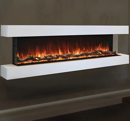 Modern Flames Ready to Finish Studio Suite Premium Wall Mounted Cabinet for 44" Landscape Pro Multi Fireplace