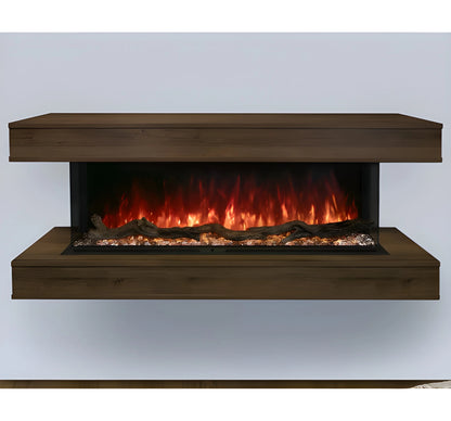 Modern Flames Ready to Finish Studio Suite Premium Wall Mounted Cabinet for 44" Landscape Pro Multi Fireplace