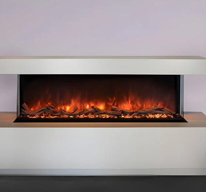 Modern Flames Ready to Finish Studio Suite Premium Wall Mounted Cabinet for 44" Landscape Pro Multi Fireplace