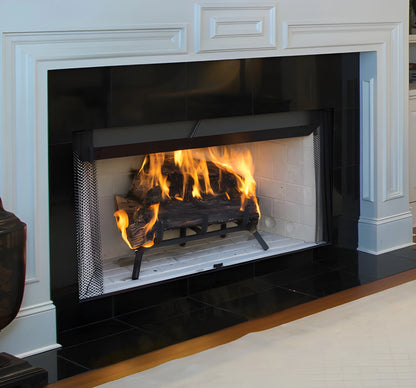 Superior WRT/WCT 3036 36" Insulated Louvered Wood-Burning Fireplace with White Stacked Refractory Panels