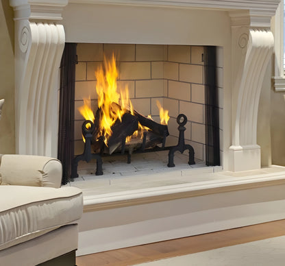 Superior WRT6042 42" Traditional Wood Burning Masonry Fireplace