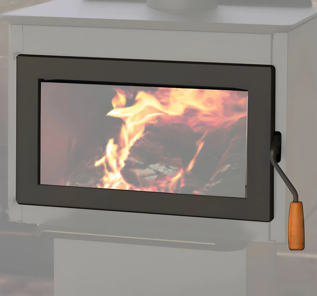 Superior Freestanding Steel Wood Burning Stove with Steel Door