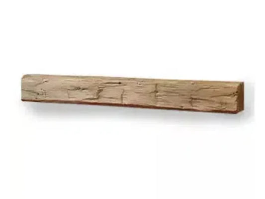 Majestic FMWBNC-60 Design Series 60" Weathered Barnwood Rustic Style Non-Combustible Mantel Shelf