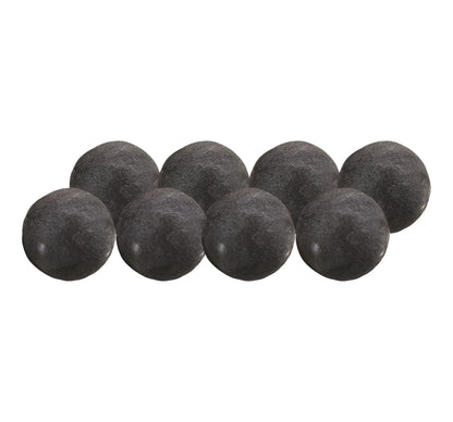 Grand Canyon Black 4 Inch 8 Pc Cannon Ball Set Fire Media