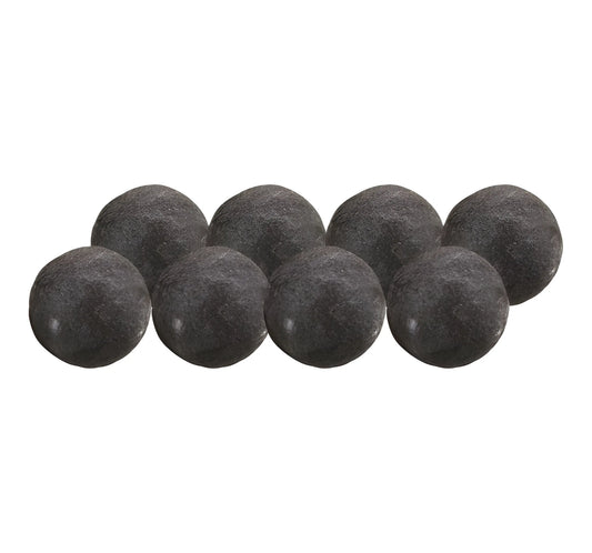 Grand Canyon Black 4 Inch 8 Pc Cannon Ball Set Fire Media