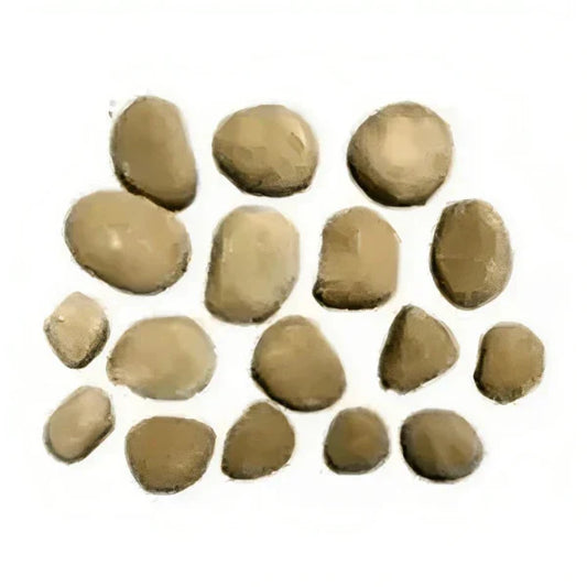 Amantii Sierra Flame 17 pc set Beige Ceramic Stones | CS17-YB