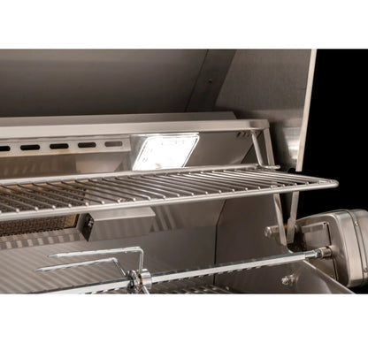 AOG L-Series 24" 2-Burner Portable Gas Grill with Backburner and Rotisserie Kit