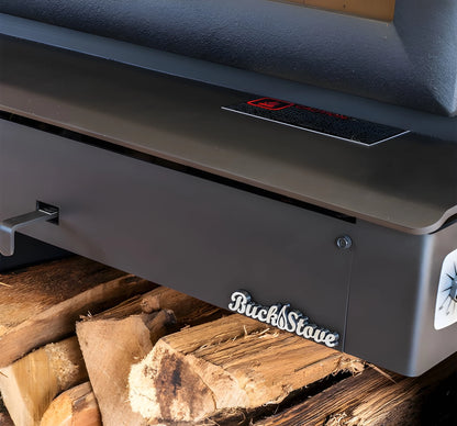 Buck Stove Model 21 Non-Catalytic Wood Stove With Gold Door