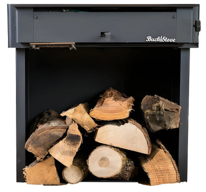 Buck Stove Model 21 Non-Catalytic Wood Stove With Gold Door