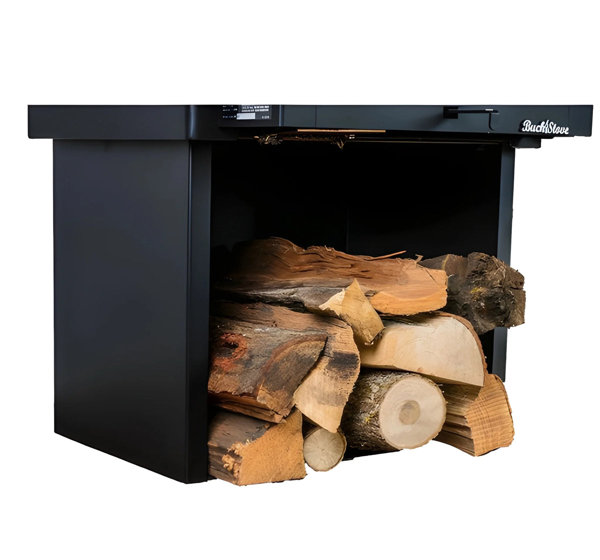 Buck Stove Model 21 Non-Catalytic Wood Stove With Gold Door