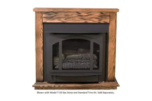 Dark Oak Standard Mantel