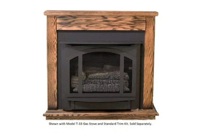 Dark Oak Standard Mantel