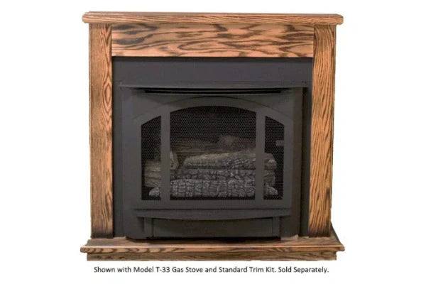 Dark Oak Standard Mantel