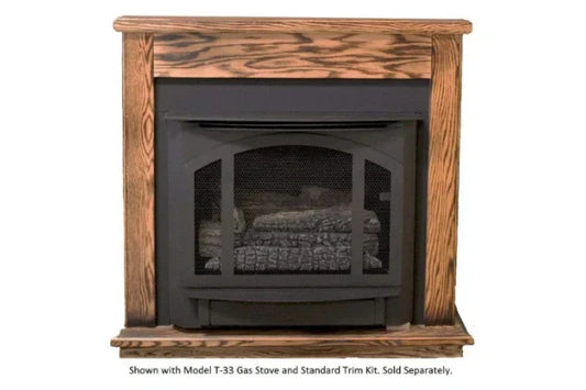 Dark Oak Standard Mantel