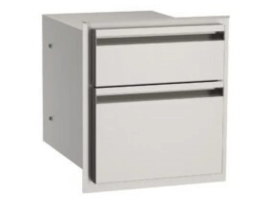 AOG 15" Stainless Steel Double Drawer