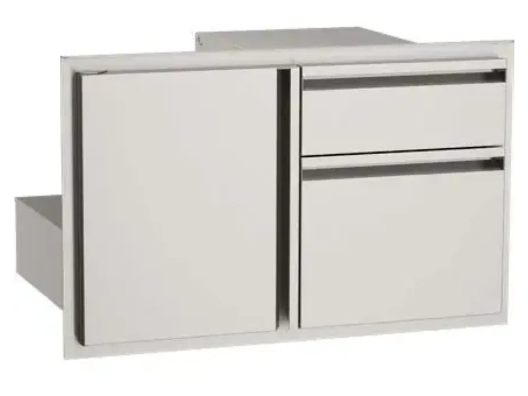 AOG 30" Stainless Steel Access Door with Double Drawer