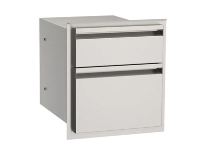 AOG 30" Stainless Steel Access Door with Double Drawer