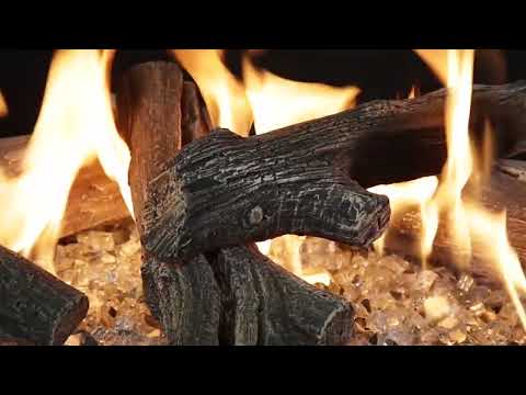 Grand Canyon Western Driftwood Indoor/Outdoor See-Through Vented Gas Log Set (Logs Only)