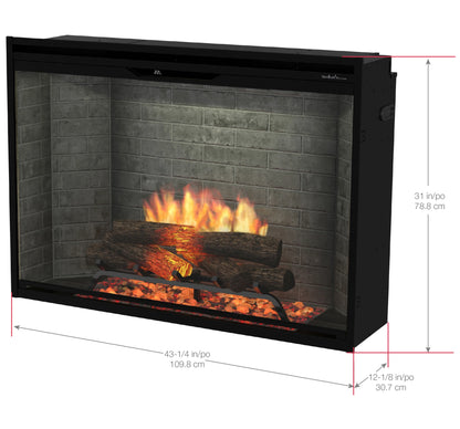 Dimplex Revillusion 42 Inch Neutral Brick