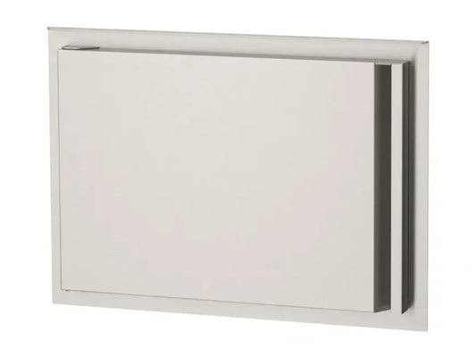 AOG 20" Horizontal Stainless Steel Single Access Door Left Hinge