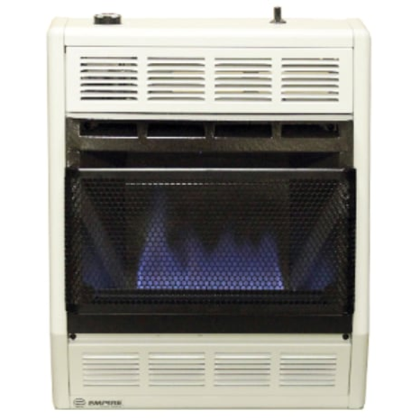 Empire 10,000 Btu Blue Flame Vent Free Propane (LP) Space Heater With Thermostat BF10WLP