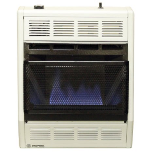 Empire 10,000 Btu Blue Flame Vent Free Propane (LP) Space Heater With Thermostat BF10WLP