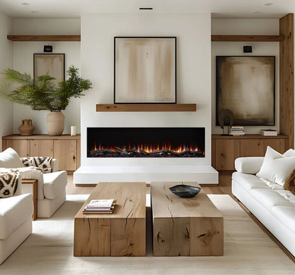 SimpliFire Triton 78" Linear Electric Fireplace