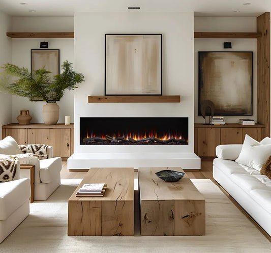 SimpliFire Triton 78" Linear Electric Fireplace