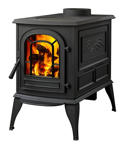 Vermont Castings Aspen C3 16-Inch Cast Iron Wood Stove in Classic Black