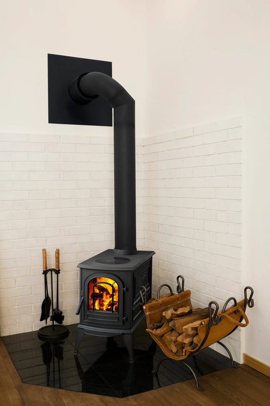 Vermont Castings Aspen C3 16-Inch Cast Iron Wood Stove in Classic Black - View 2