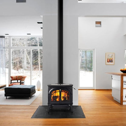 Vermont Castings Dauntless 23-Inch Cast Iron Wood Stove in Bordeaux - View 6