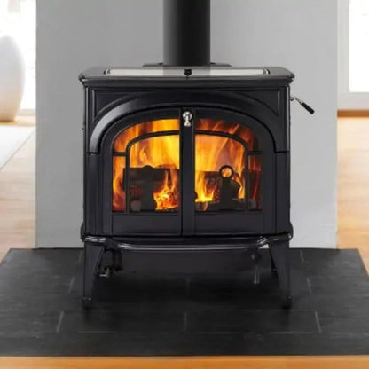 Vermont Castings Dauntless 23-Inch Cast Iron Wood Stove in Classic Black - View 7