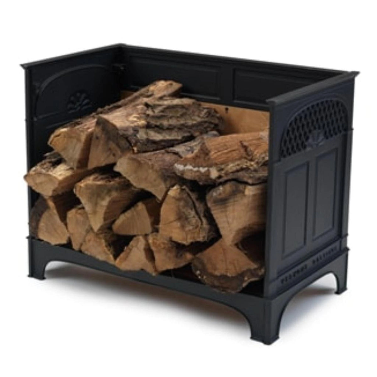 Vermont Castings Decorative Cast Iron Firewood Box