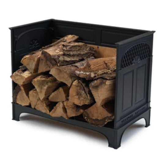 Vermont Castings Decorative Cast Iron Firewood Box