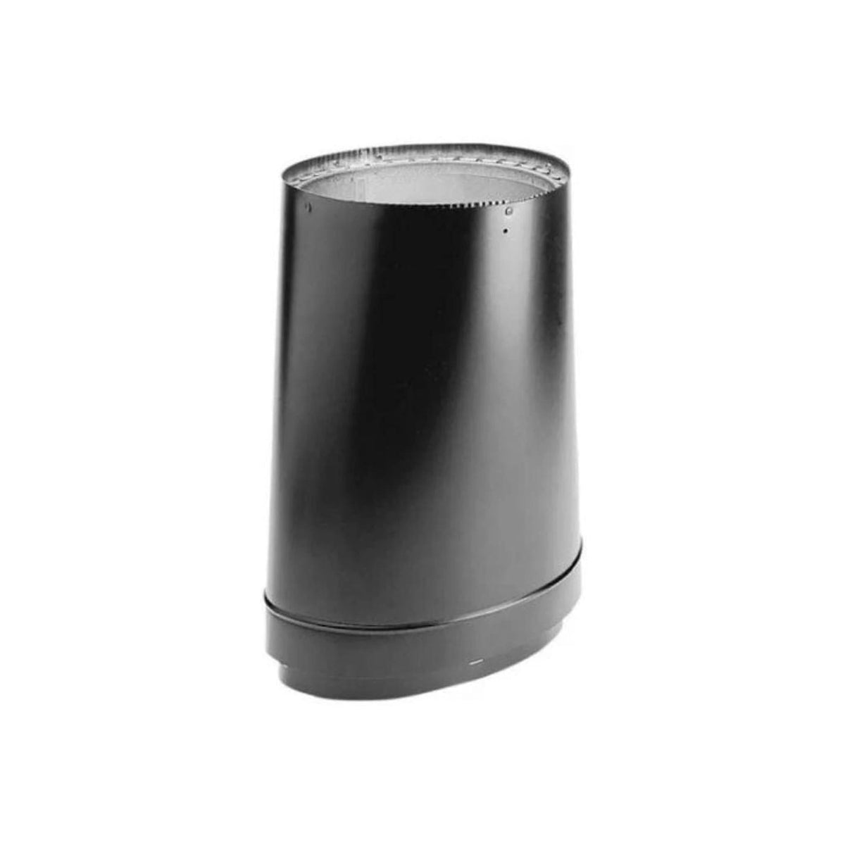 Vermont Castings Defiant 6-Inch DuraVent DVL Double-Wall Oval-to-Round Stove Pipe Adapter