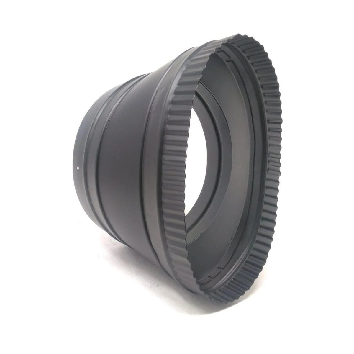 Vermont Castings Defiant Oval-to-8-Inch Offset Round Flue Adapter (8" x 7") - View 4