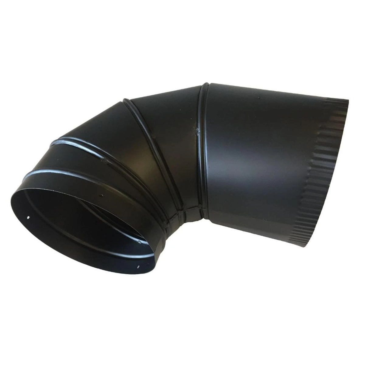Vermont Castings Defiant Oval-to-8-Inch Offset Round Flue Adapter (8" x 7") - View 8