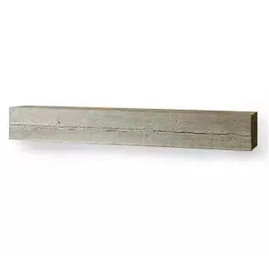 Vermont Castings Design Series 60-Inch Non-Combustible Concrete Mantel Shelf, Washed Cedar