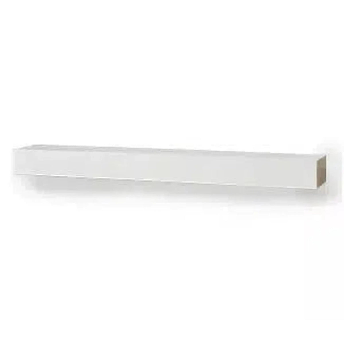 Vermont Castings Design Series 60-Inch Non-Combustible Concrete Mantel Shelf, White