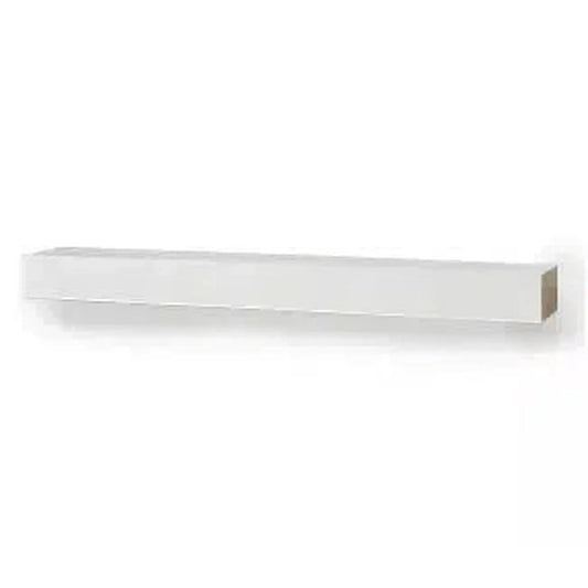 Vermont Castings Design Series 60-Inch Non-Combustible Concrete Mantel Shelf, White
