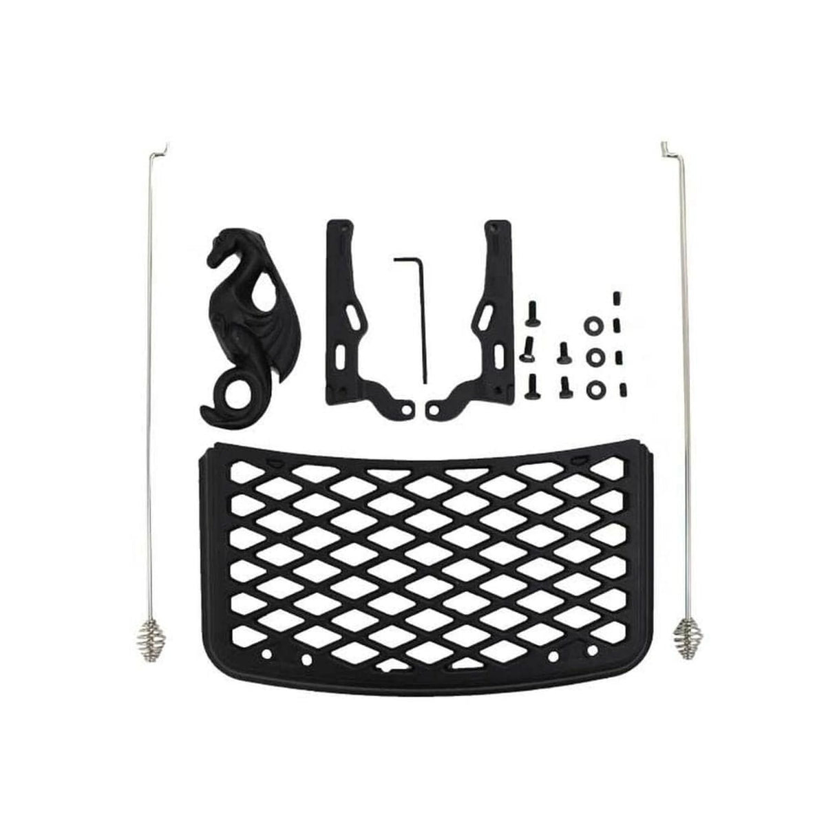 Vermont Castings Encore Stove Warming Shelf Kit in Classic Black