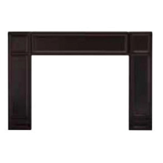 Vermont Castings Gifford Wood Insert Cast Iron Surround in Majolica Brown