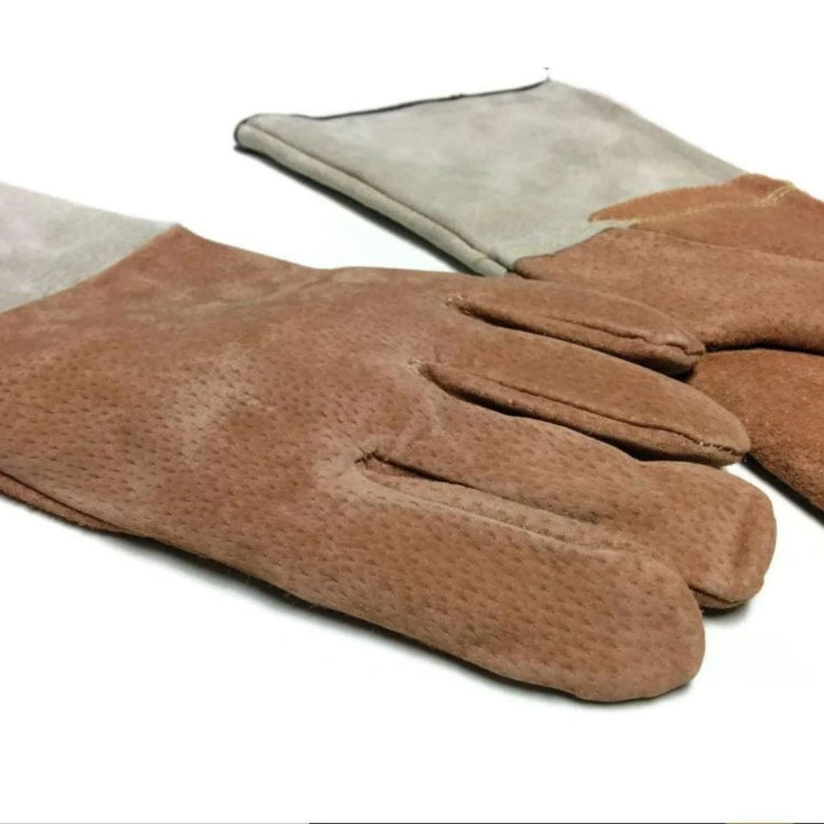 Vermont Castings Heavy-Duty Leather Stove Gloves - View 4