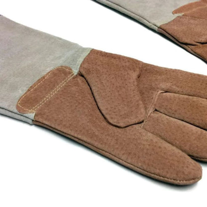 Vermont Castings Heavy-Duty Leather Stove Gloves - View 5