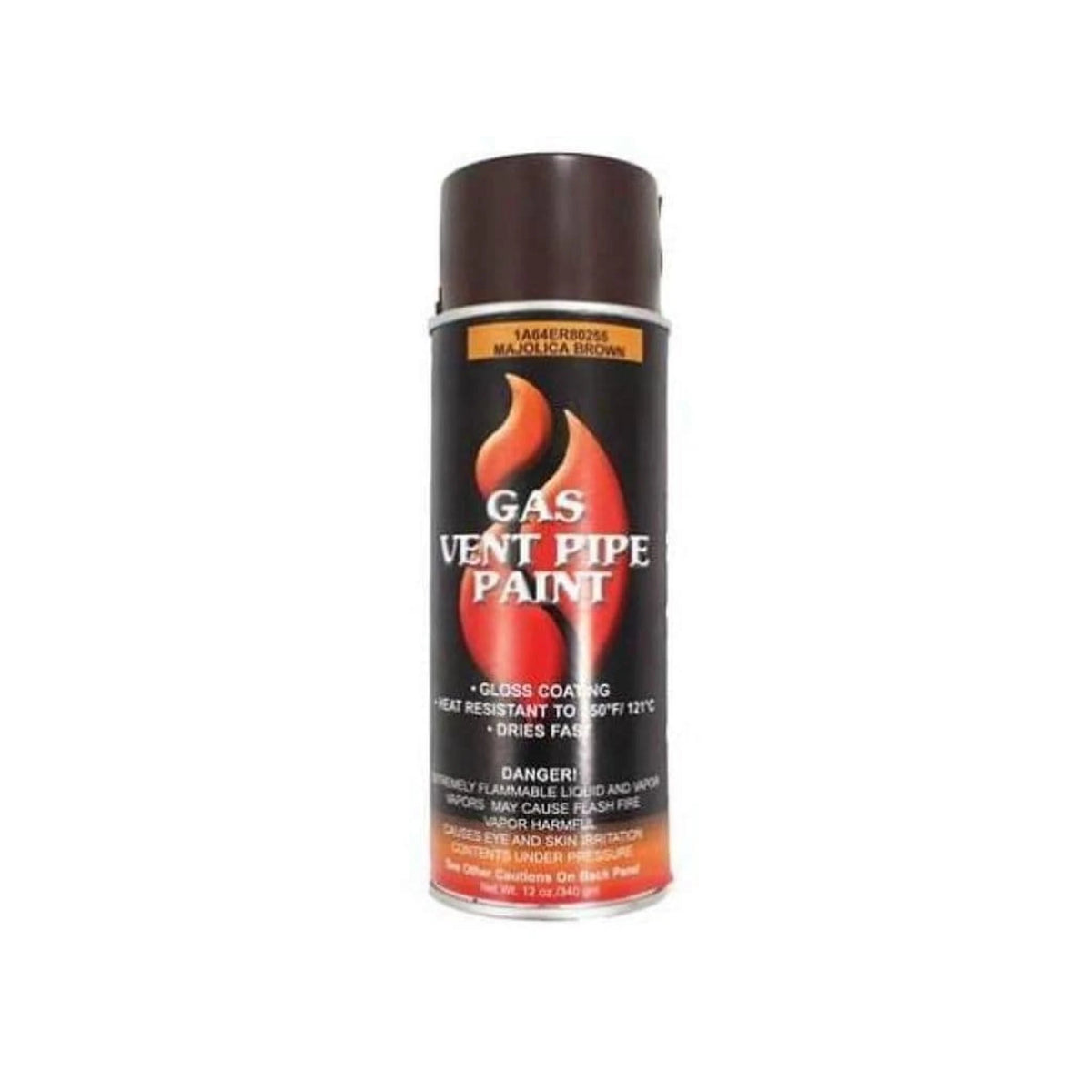 Vermont Castings High-Heat Gas Vent Pipe Spray Paint, Bordeaux - View 2