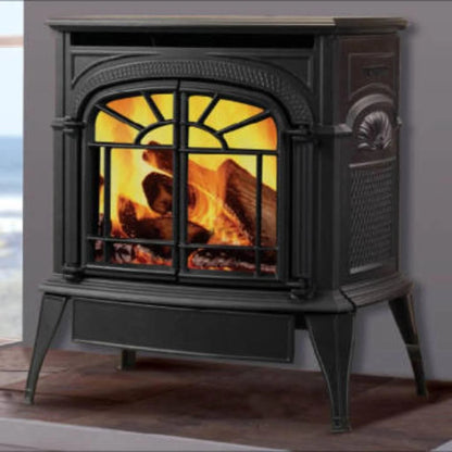 Vermont Castings Intrepid 21-Inch Cast Iron Direct Vent Gas Stove in Classic Black - Propane (LP), IntelliFire Touch Ignition - View 7