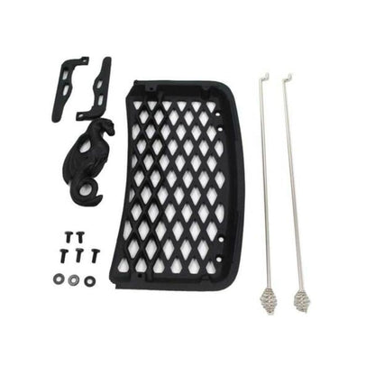 Vermont Castings Radiance Stove Warming Shelf Kit in Classic Black