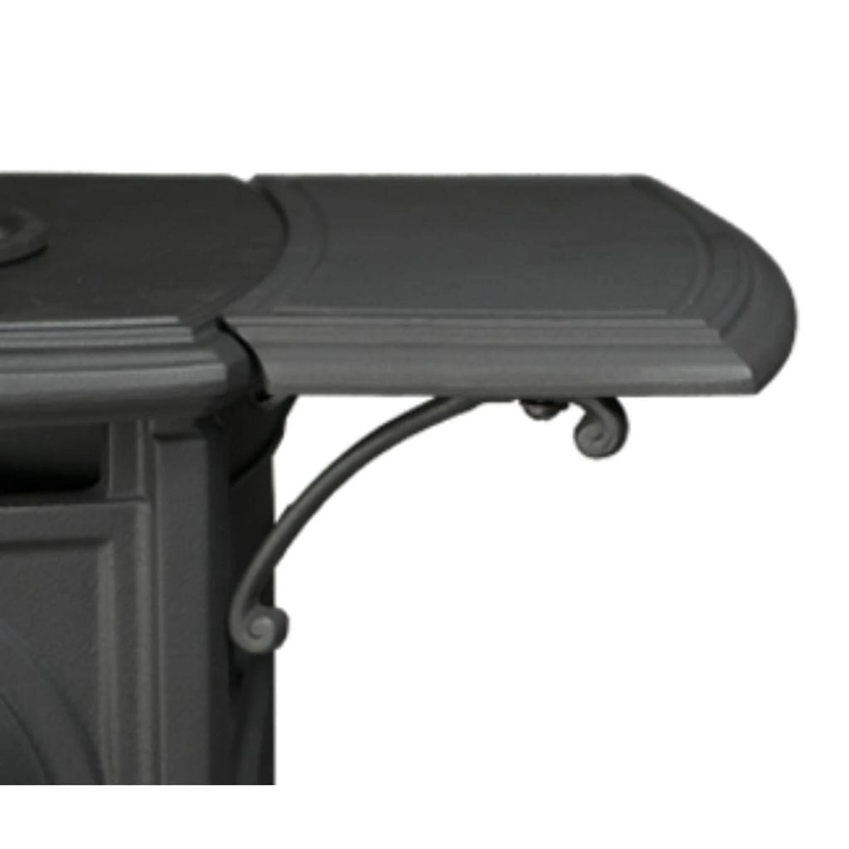 Vermont Castings Stardance Stove Warming Shelf Kit in Classic Black