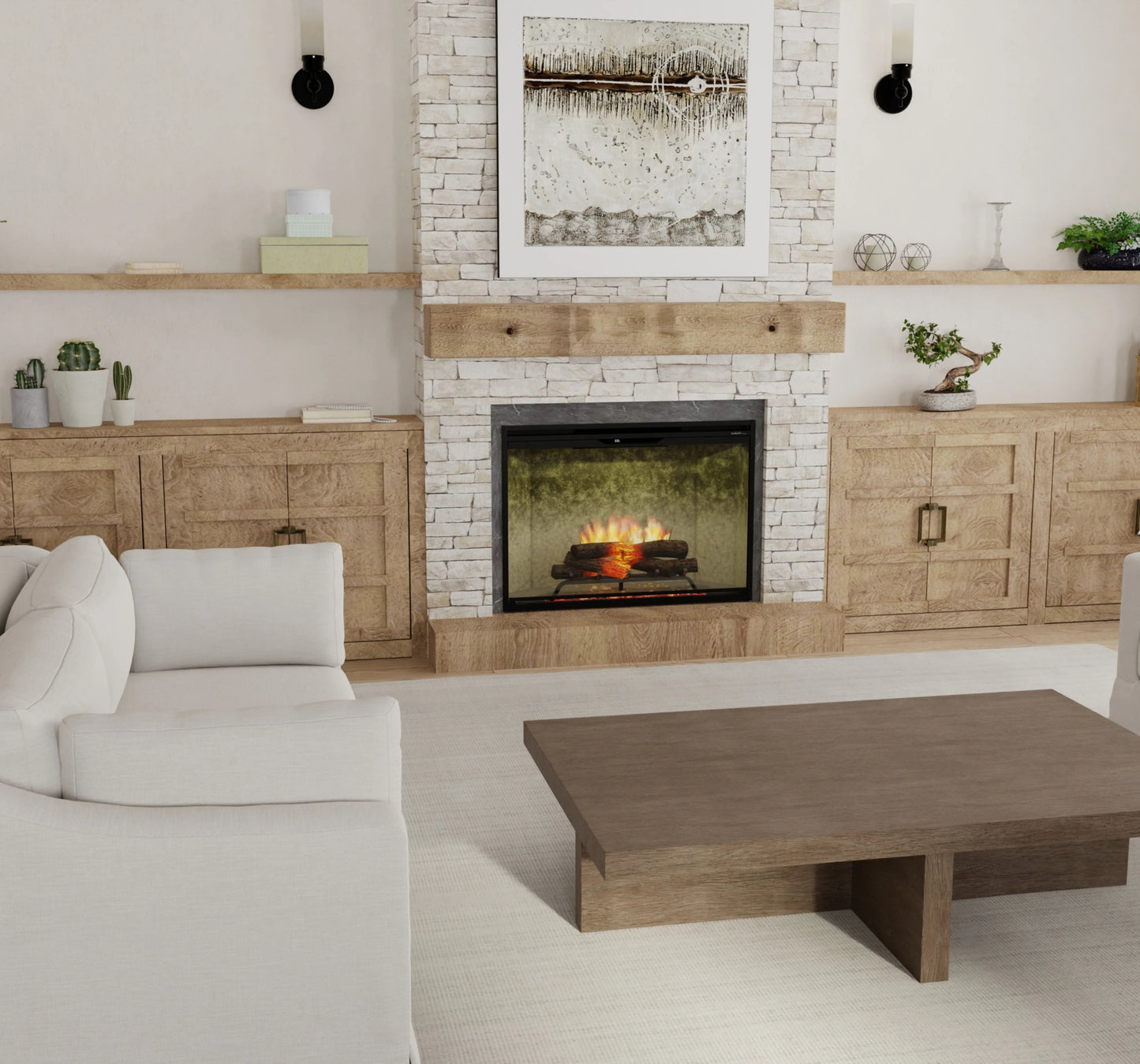 Dimplex Revillusion 42 Inch Weathered Concrete